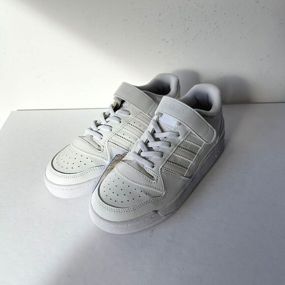 3 Forum Low White Adidas Boy's Shoes
